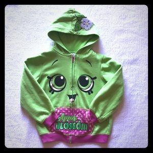 Shopkins Apple Blossom Zip up